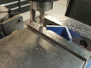 Fabricated under subframe storage box lock plates