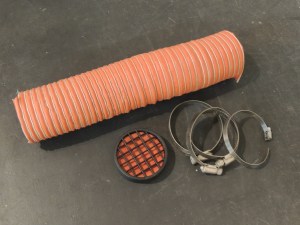 Finished all heater duct work