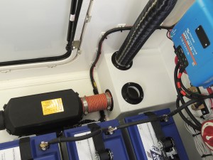 Finished all heater duct work