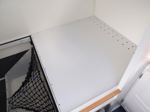 Fit checked and installed left and right bed decks