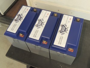 Installed batteries and battery cutoff switches