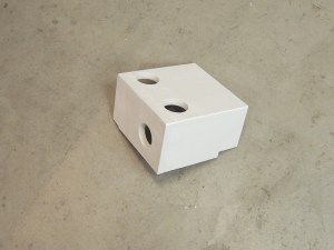 Painted heater duct box