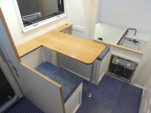 Table cushions and flooring