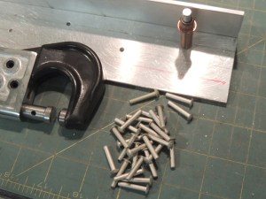 Fabricated dinette foot rest