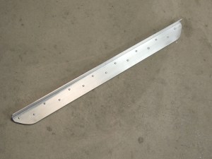 Fabricated dinette foot rest