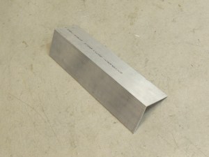 Fabricated GPS odometer, compressor, and pre-heater switch bracket dash panel