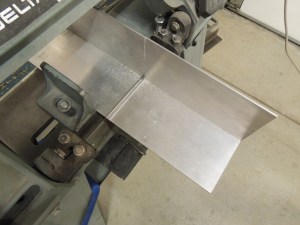 Fabricated GPS odometer, compressor, and pre-heater switch bracket dash panel