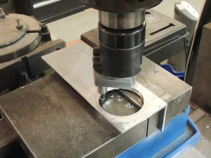 Fabricated GPS odometer, compressor, and pre-heater switch bracket dash panel