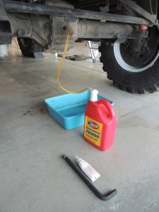 Filled differentials with Redline 75W-90 (GL-5)