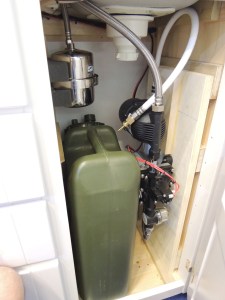 Fit checked under sink pump assembly