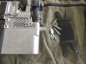 Installed new pre-heater brackets