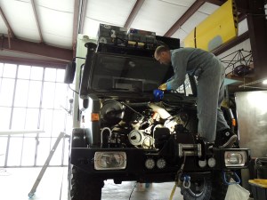 Refiled engine with Zerex G05 coolant