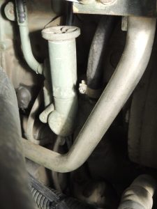 Removed old fuel primer pump