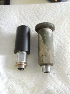 Removed old fuel primer pump