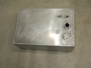 Started modifying gray water tank