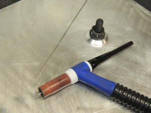 Started modifying gray water tank