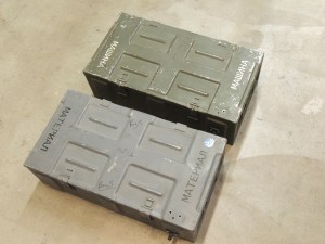 Cleaned and sealed driver side under subframe storage boxes