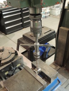 Fabricated hall effect sensor mount for speedometer sending unit