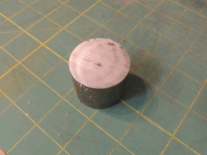 Fabricated hall effect sensor mount for speedometer sending unit