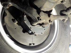 Installed new front portal tanks