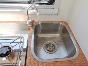 Ordered, received, and installed food grade rubber hose for faucet to sink