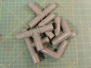 Purchased additional plumbing parts for shower drain