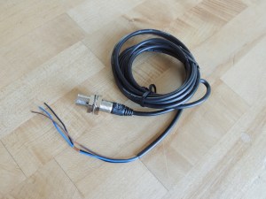 Received hall effect sending unit for speedometer