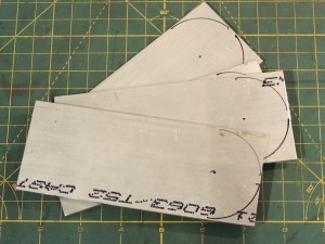 Started fabricating ladder wheel mounts