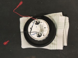 Wired lights for new speedometer