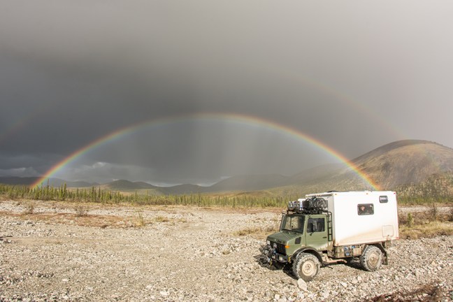 Making our way to the Arctic Circle