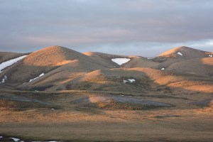 Midnight at the Arctic Circle