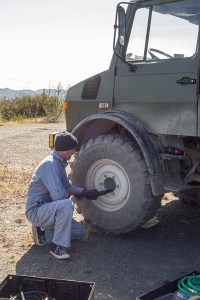 Tire rotation above the arctic circle