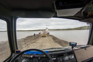 Peel River Cable Barge