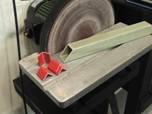 Fabricating Fiberglass Battery Hold Down
