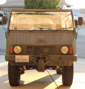 Front of 1974 Pinzgauer 710M