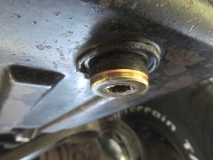 New Drain Plug, Crush Washer, and Tightened Oil Pan Bolts