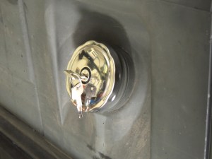 New Locking Pinzgauer Fuel Cap