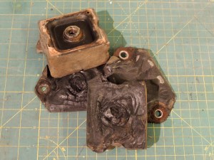 Old Pinzgauer Engine Mounts