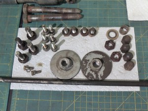 Pinzgauer Front Bumper Assembly Hardware