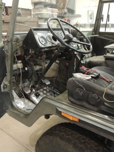 Rewiring Pinzgauer Dash Electronics