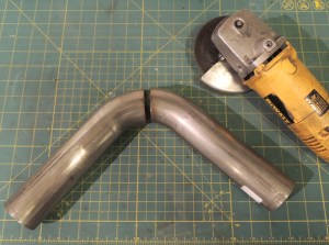 Cutting Tube Bends for Exhaust Pipe