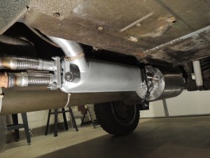 Installed Stainless Steel Exhaust System
