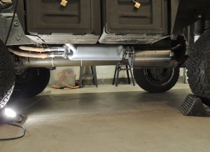 Installed Stainless Steel Exhaust System