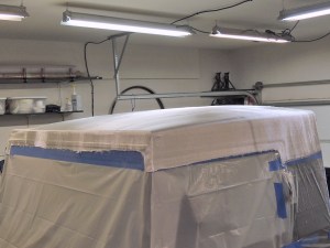 Making Custom Pinzgauer Cab Hardtop - Dry Fitting Fiberglass Cloth