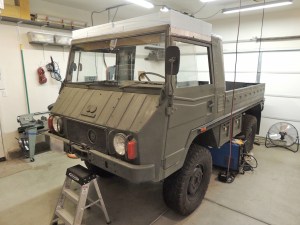 Making Custom Pinzgauer Cab Hardtop - Styrofoam Form Plug