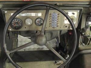 Pinzgauer Tachometer Installed